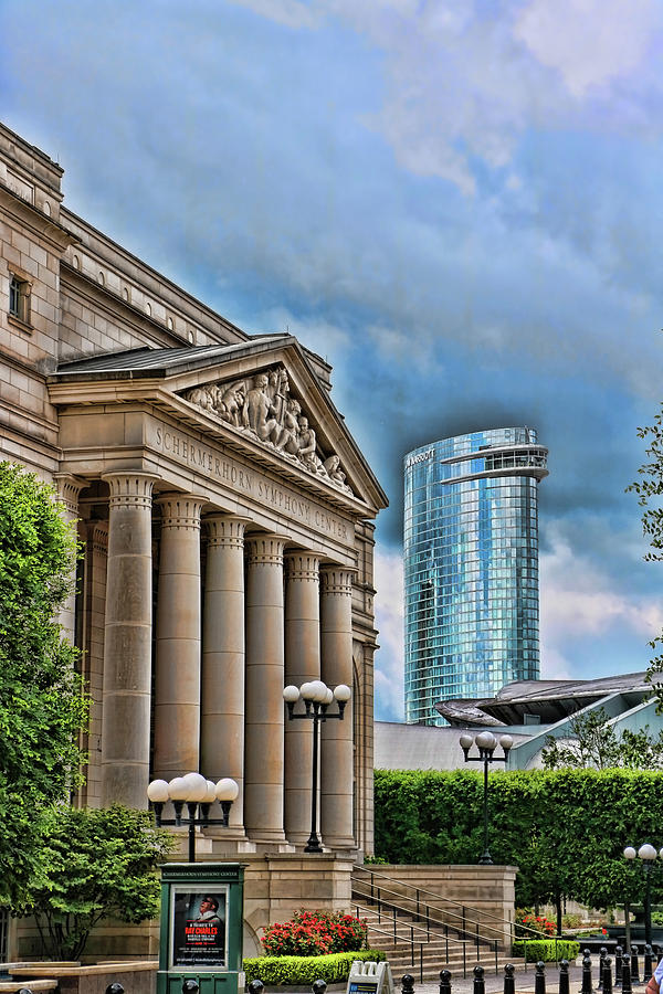 Architecture Then and Now - Nashville Photograph by Allen Beatty - Pixels