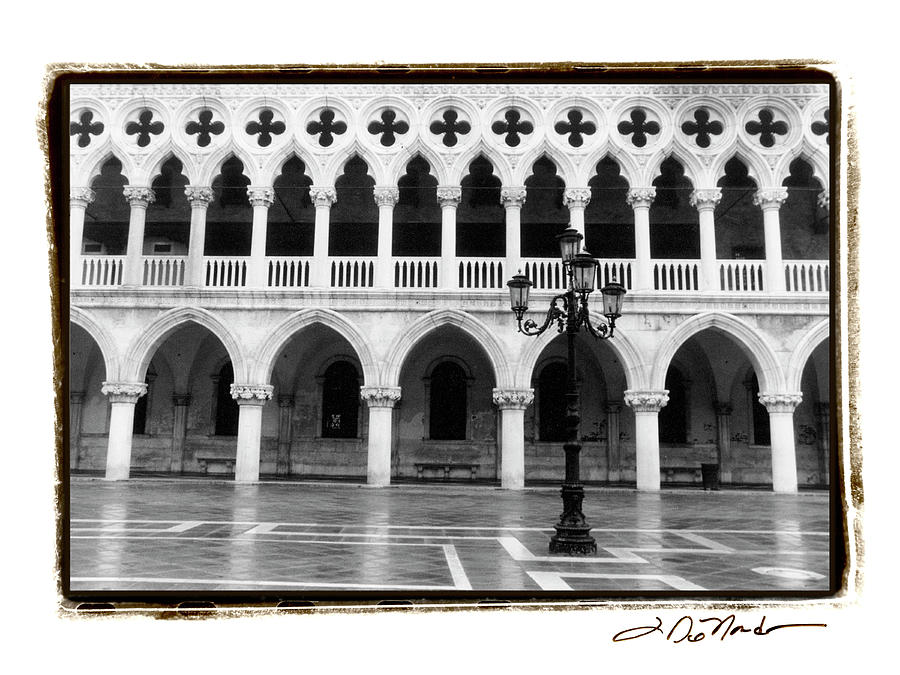 Italy Photograph - Archways Of Venice II by Laura Denardo