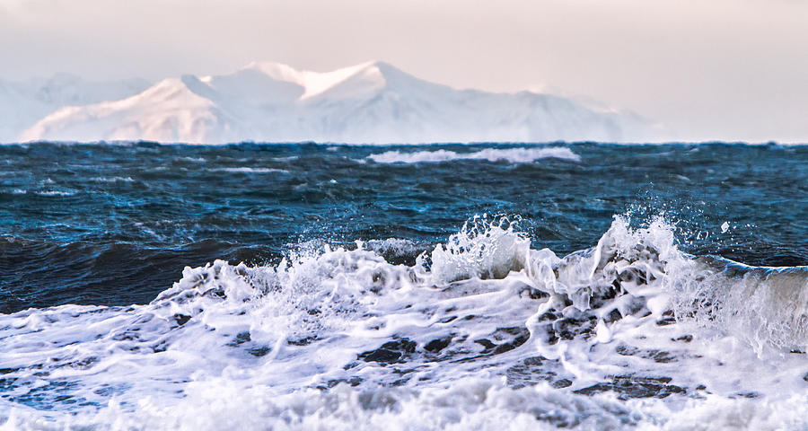 Arctic Ocean, Svalbard, Spitsbergen Photograph by Anna A. Krømcke