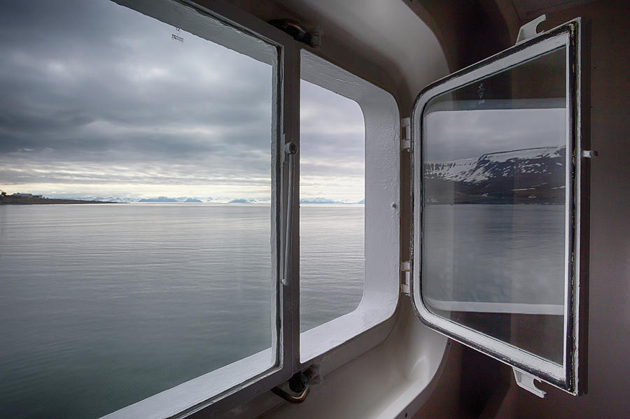 Arctic out my window Photograph by Lauri Novak