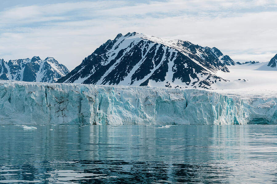 Arctic Waters Front Lilliehook Glacier Photograph by Sergio Pitamitz ...