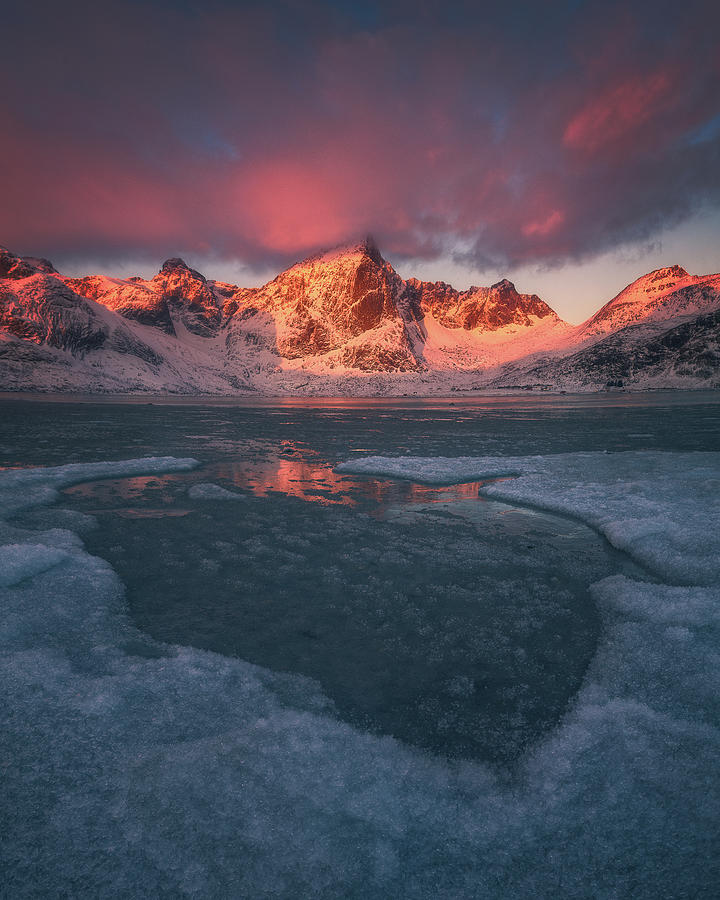 Winter Photograph - Arctic Winter Light by Tor-Ivar Naess