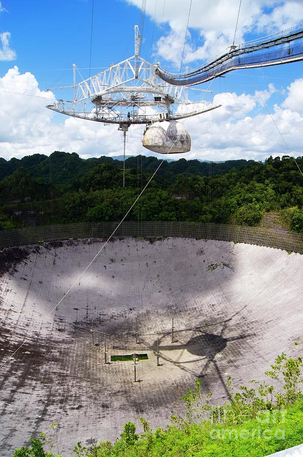 Arecibo Observatory Photograph by Mark Williamson/science Photo Library