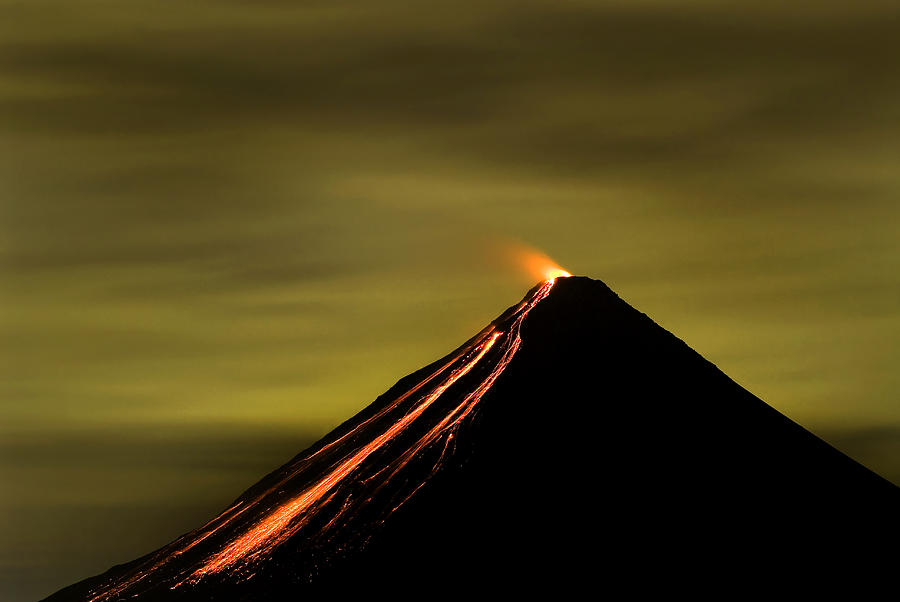 Nature Photograph - Arenal Volcano by Lus Louro