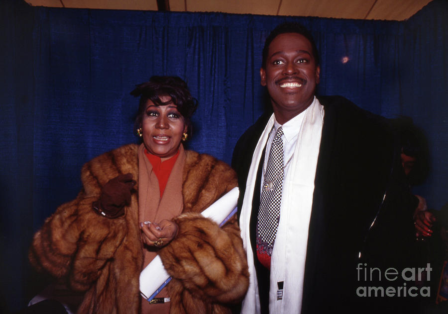 Aretha Franklin & Luther Vandross Photograph by Bettmann