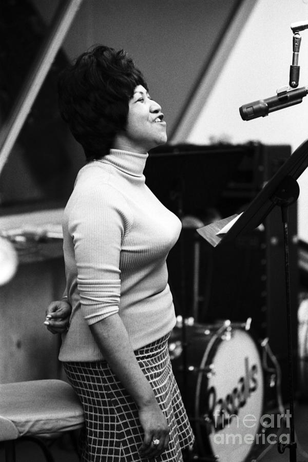 Aretha Franklin Atlantic Sessions Photograph by The Estate Of David Gahr