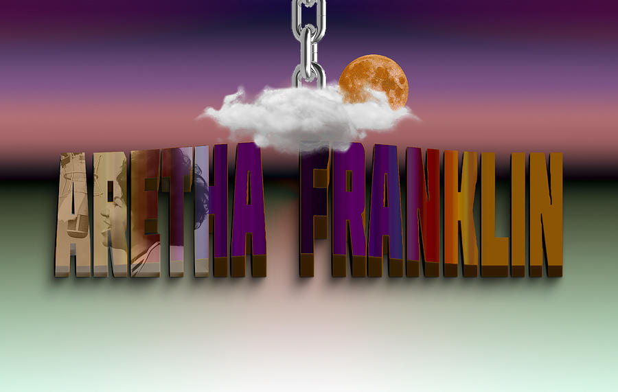 Aretha Franklin Mixed Media by Marvin Blaine