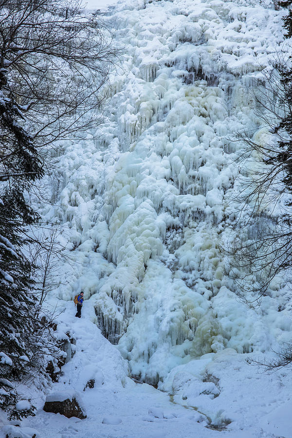 Arethusa Ice Wall Photograph by White Mountain Images
