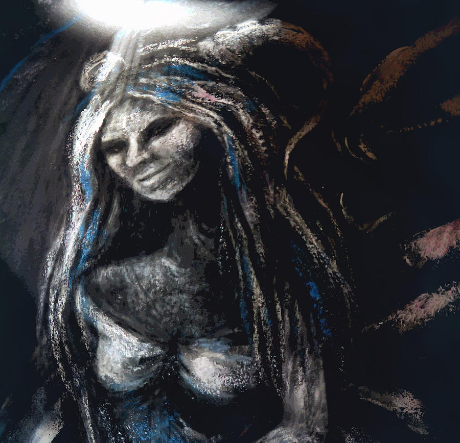 Arianrhod The Celtic Moon Goddess Mixed Media By Zoe Oakley Fine Art America 5713