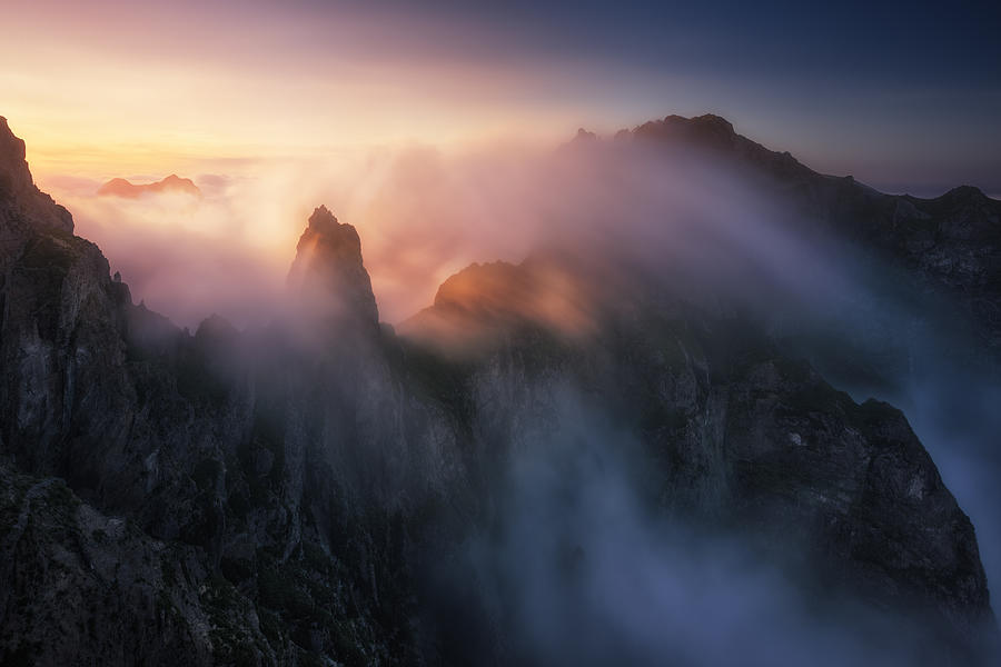 Mountain Photograph - Arieiro by Carlos F. Turienzo