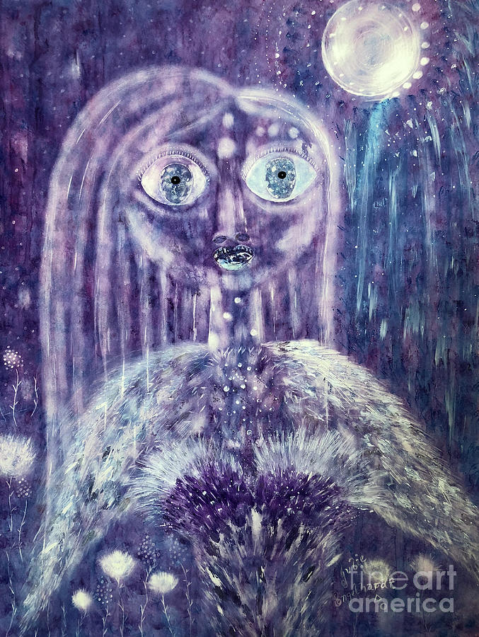 Ariela Painting by Julie Engelhardt Ariela Painting by Julie Engelhardt