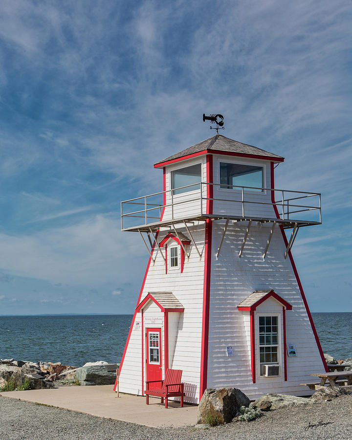 Arisaig Point Lighthouse Photograph by Jurgen Lorenzen
