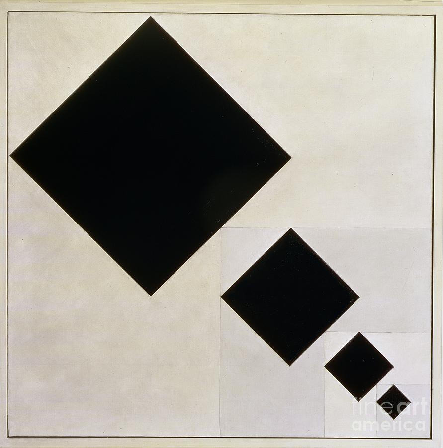 Black And White Photograph - Arithmetic Composition by Theo Van Doesburg