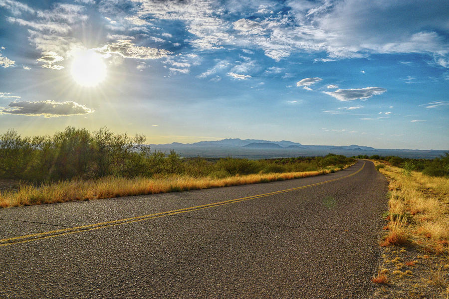 Arizona Road Photograph by Chance Kafka