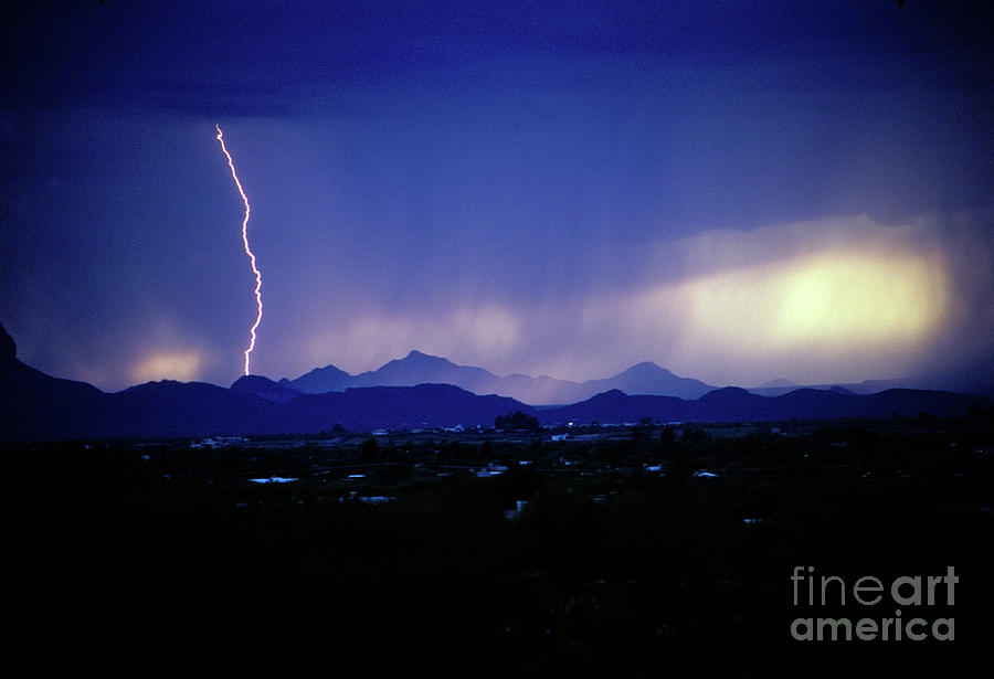 Arizona Thunderstorm Photograph by Gary Russell