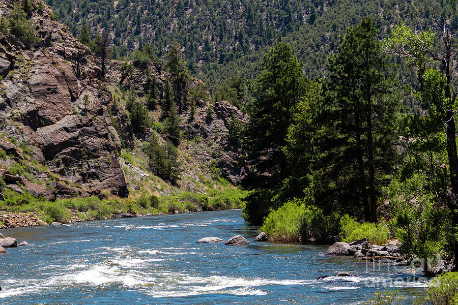 Arkansas River in Browns Canyon Natinoal Monument Photograph by Steven Krull