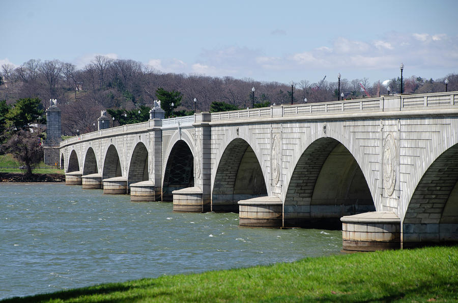 Bridge Photograph - Arlington Memorial  Bridge - Washington DC by Bill Cannon