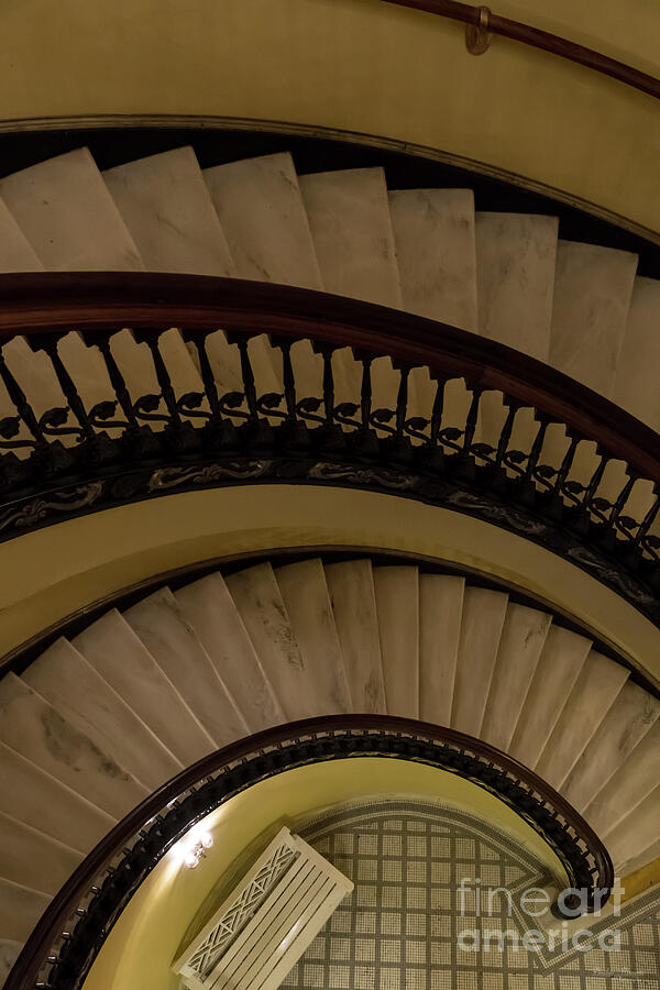 Arlington Stairs Layers Photograph by Jennifer White