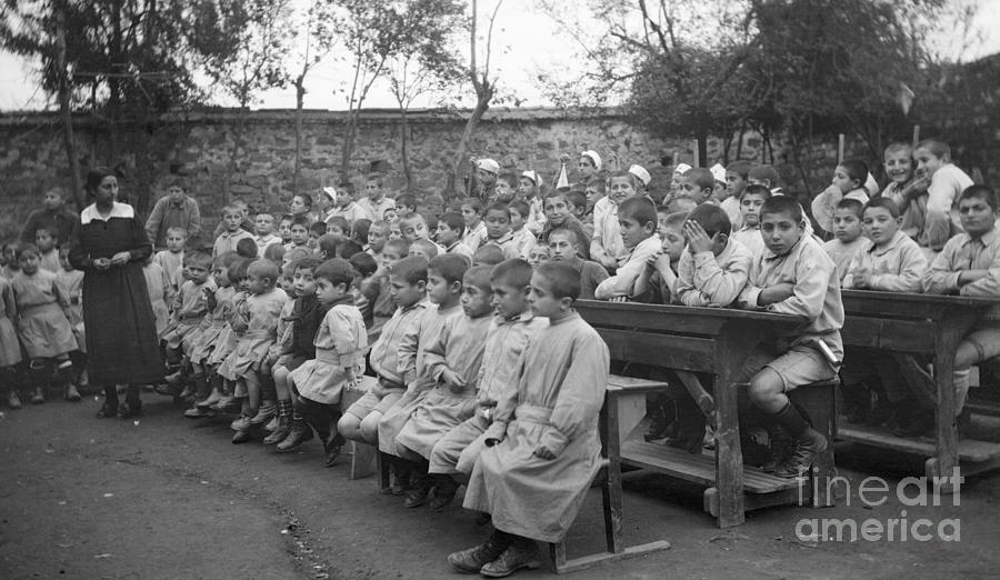 Armenian Orphans Photograph by Bettmann