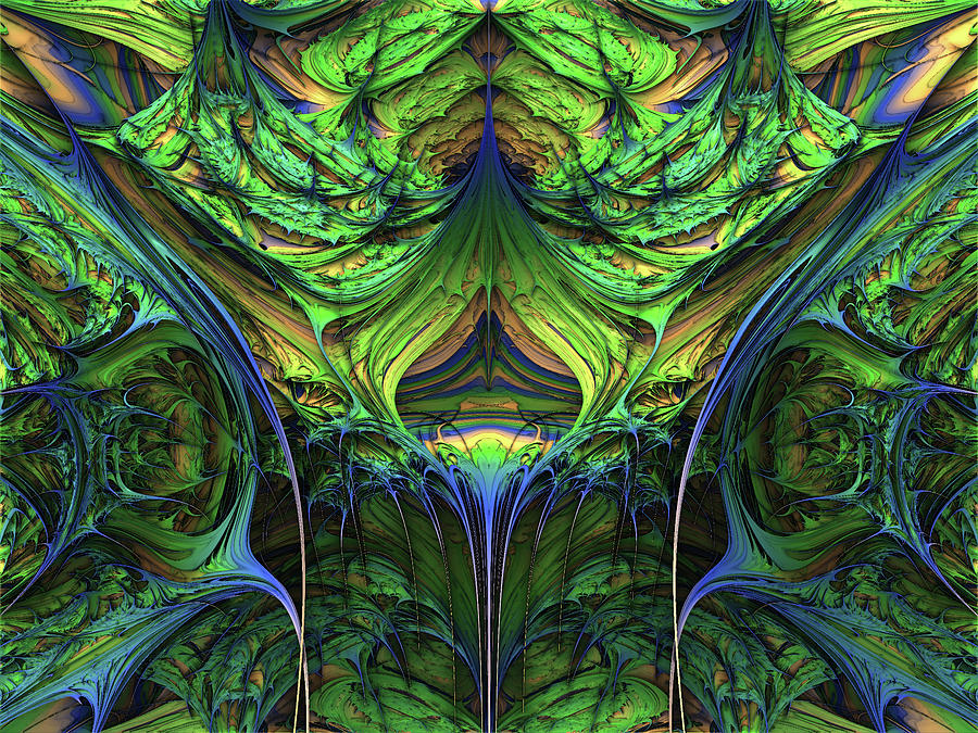 The Green Man Digital Art by Bernie Sirelson