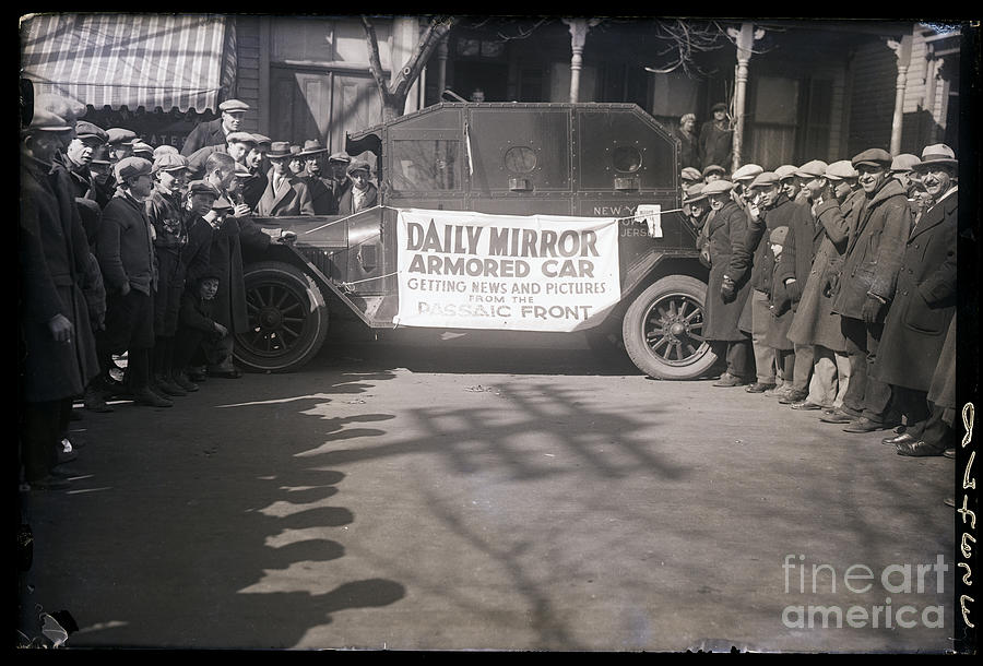 Armored Car Used By Daily Mirror Photograph by Bettmann