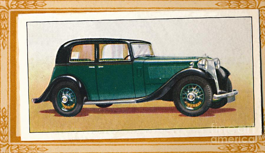 Armstrong-siddeley 17 Saloon, C1936 Drawing by Print Collector