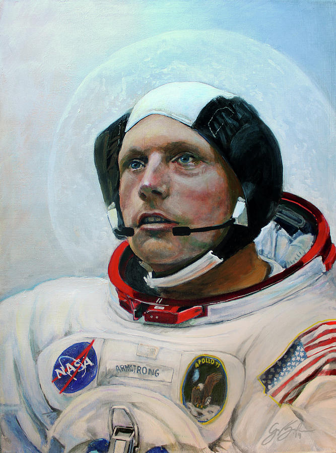 Armstrong Painting by Simon Kregar - Fine Art America