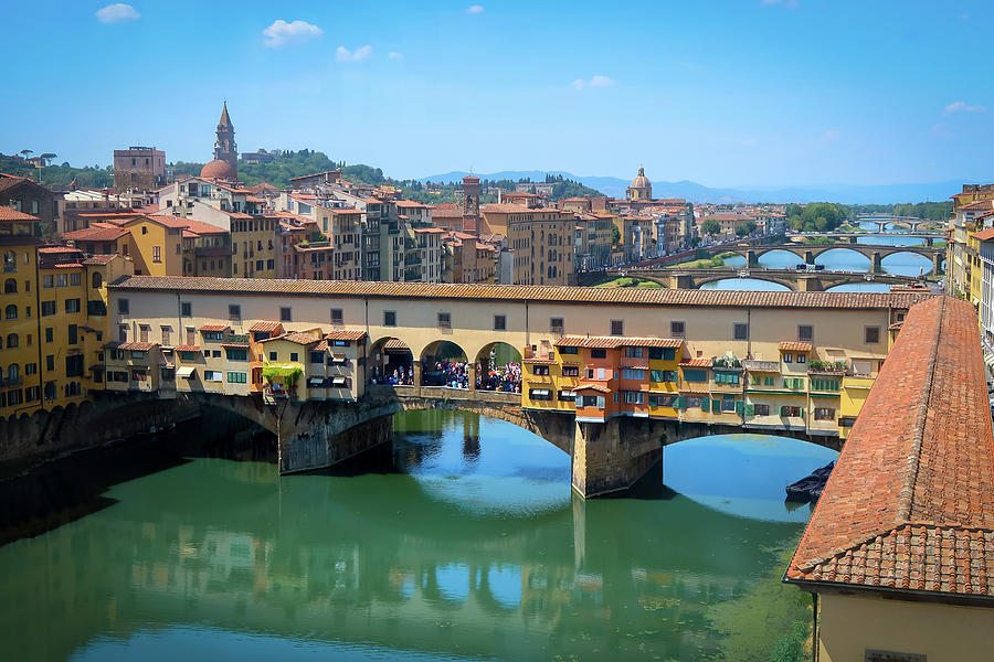 Arno River Florence by Robert Blandy Jr Arno River Florence by Robert Blandy Jr