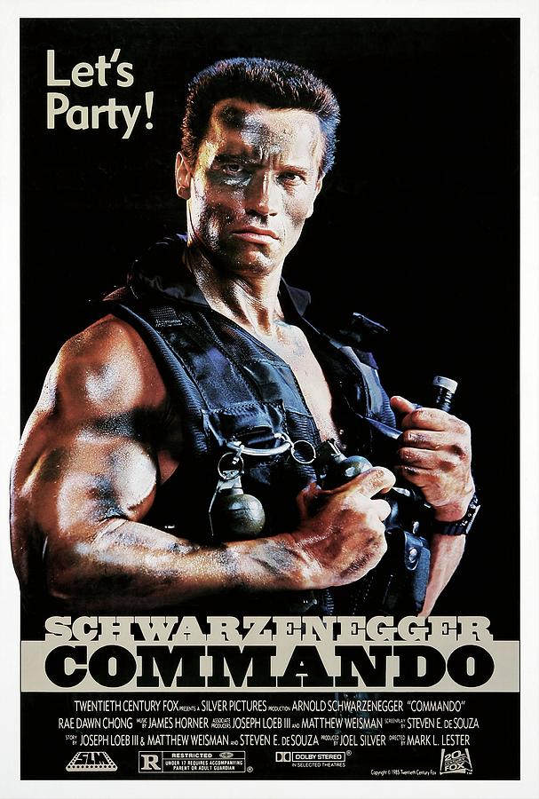 Arnold Schwarzenegger Photograph - ARNOLD SCHWARZENEGGER in COMMANDO -1985-. by Album