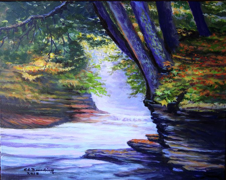 Around the Bend Painting by Ed Breeding