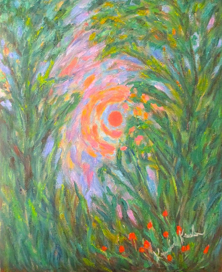 Around the Sun Painting by Kendall Kessler