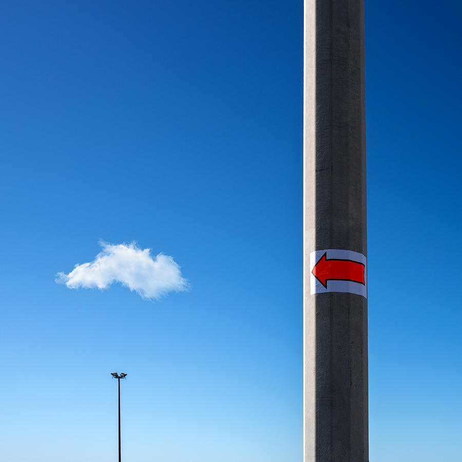 Arrow And Cloud Photograph by Gianluca Zaio