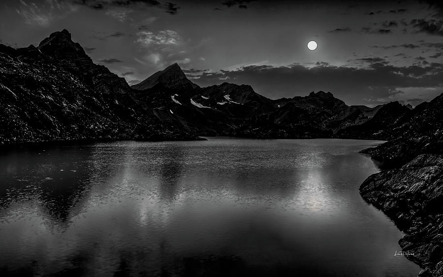 Arrowhead Lake Moonlight Photograph by Leland D Howard