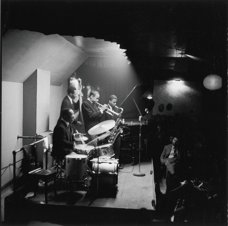 Art Blakeys Jazz Messengers Perform On Photograph by Fred W. McDarrah Art Blakeys Jazz Messengers Perform On Photograph by Fred W. McDarrah