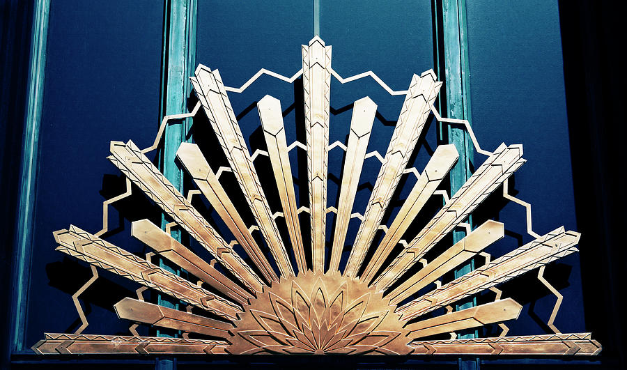 Art Deco Art Nouveau Sunburst Photograph by Marilyn Hunt