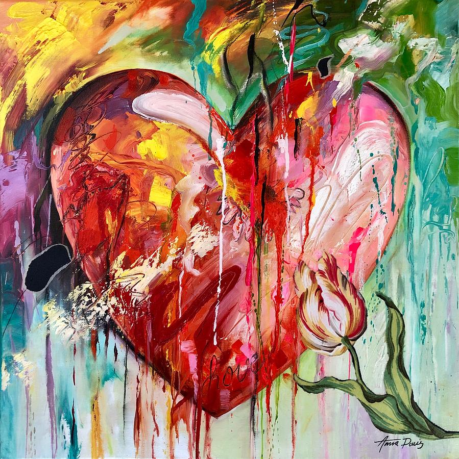 Art is Love Painting by Anna Davis - Fine Art America