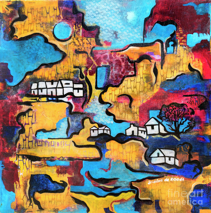 Art Land 1  Painting by Ariadna De Raadt