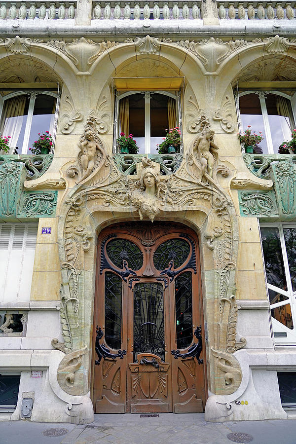 Art Nouveau Architecture In Paris France Richard Rosenshein 