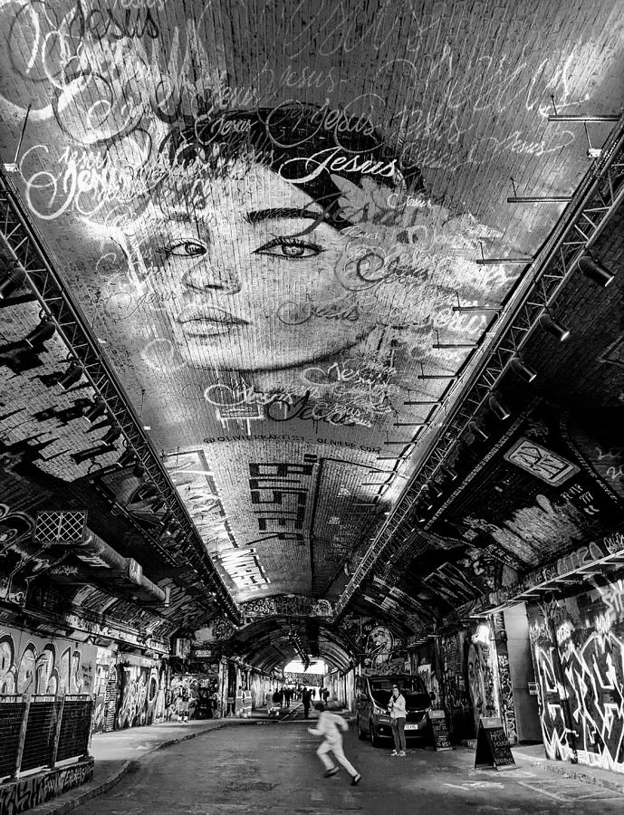 Street Photograph - Art Underground by Elizabeth Allen