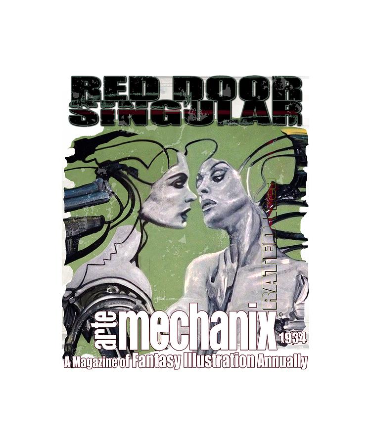 arteMECHANIX 1934 RED DOOR SINGULAR GRUNGE by Jody Bronson arteMECHANIX 1934 RED DOOR SINGULAR GRUNGE by Jody Bronson