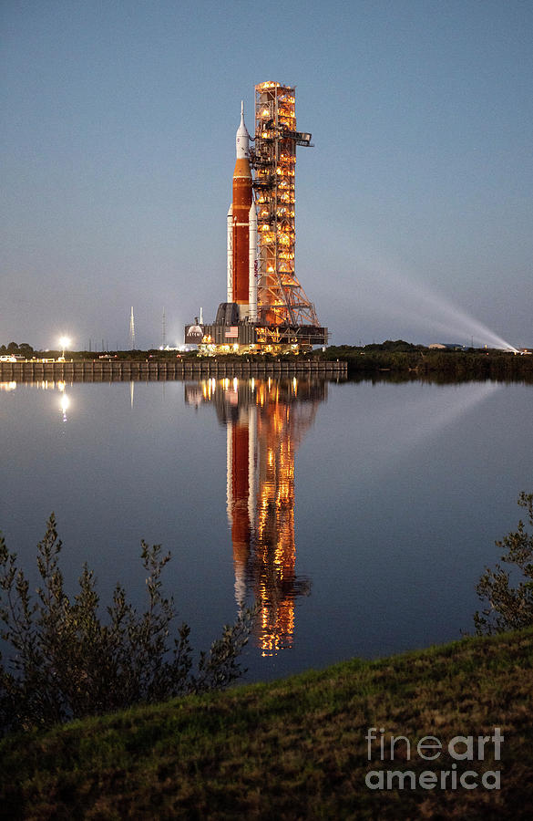Artemis I First Rollout Photograph by Science Photo Library Artemis I First Rollout Photograph by Science Photo Library