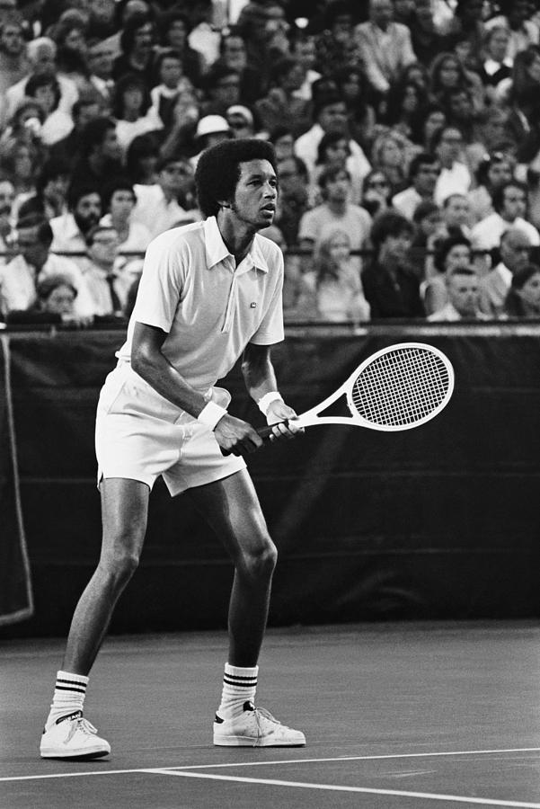 Arthur Ashe, American Tennis Champion Photograph by Christopher W. Morrow