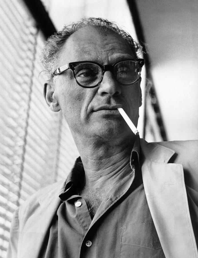 Arthur Miller In Switzerland In The Photograph by Keystone-france