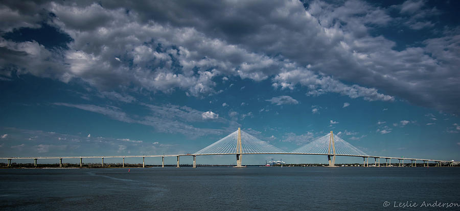 Arthur Ravenel Bridge Photograph By Leslie Anderson - Fine Art America