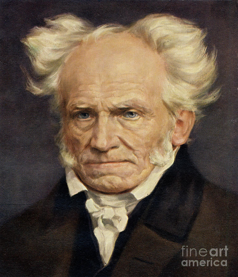 Arthur Schopenhauer Painting by European School