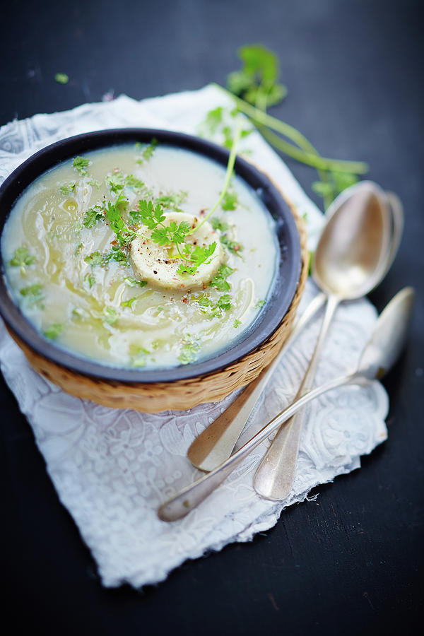 Artichoke Soup Photograph by Chivoret