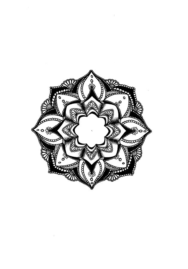 Flower Digital Art - Artisan Mandala by Nicky Kumar