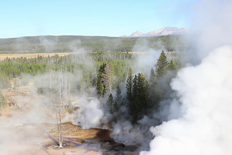 Artist Paint Pots At Yellowstone Photograph By JR Cox Pixels   Artist Paint Pots At Yellowstone Jr Cox 