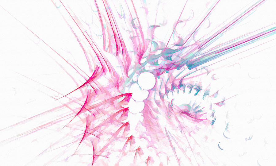 Artistic Spearfish Pink Digital Art by Don Northup