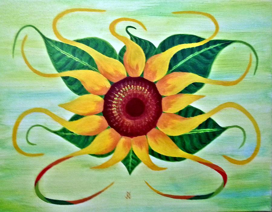 artistic sunflower images